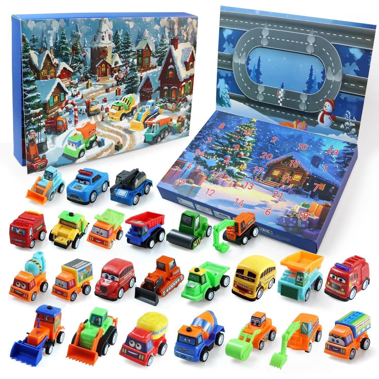 LuxusKollektion Spielzeug-Adventskalender Adventskalender Auto 24 Tage Spielzeug