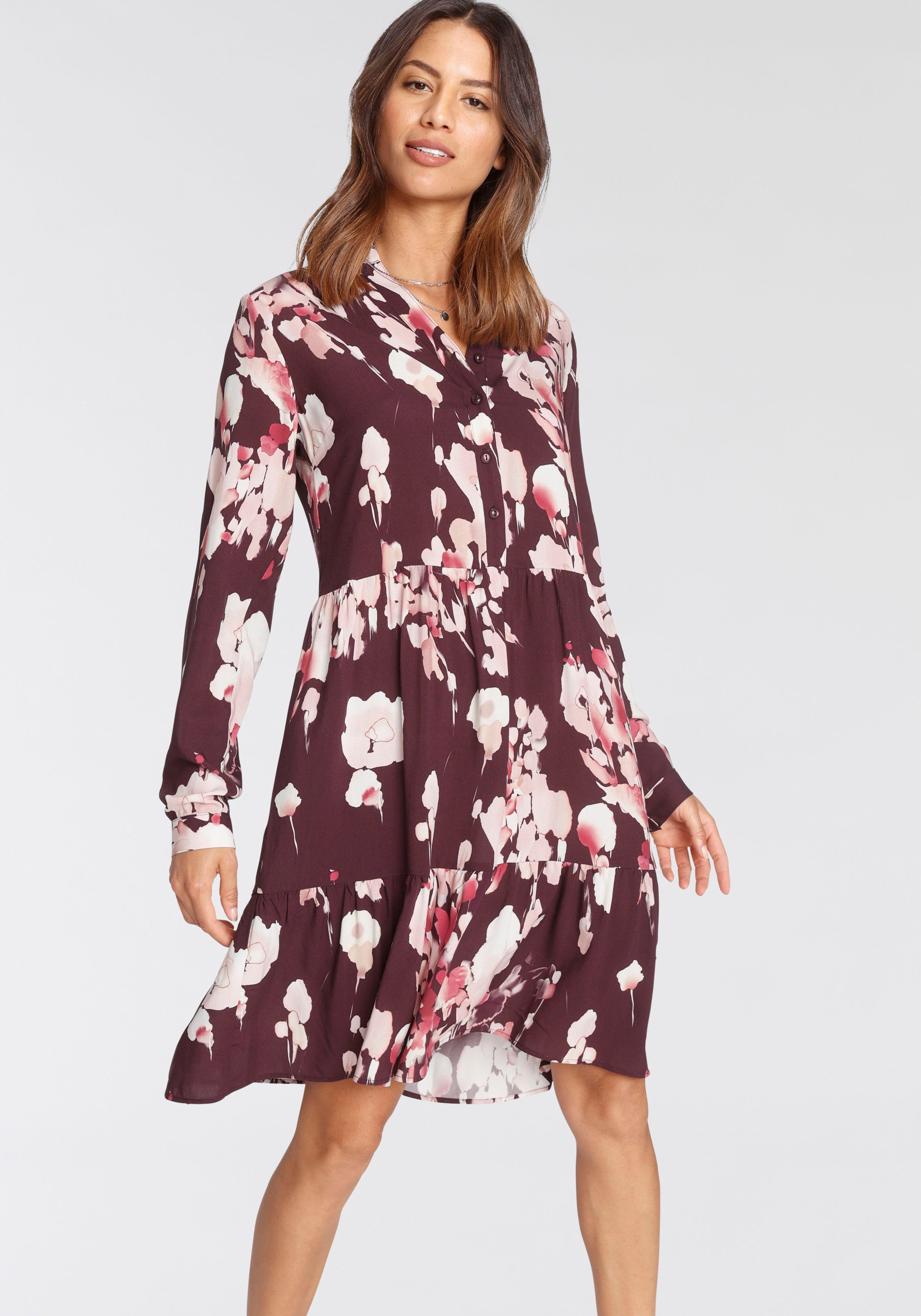 Tamaris Blusenkleid mit Rüschendetail am Kragen - NEUE KOLLEKTION online  kaufen | OTTO