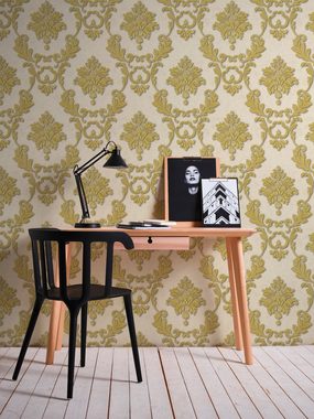 Architects Paper Vliestapete Luxury wallpaper, Barock, Textil Tapete Barock Metallic Effekt
