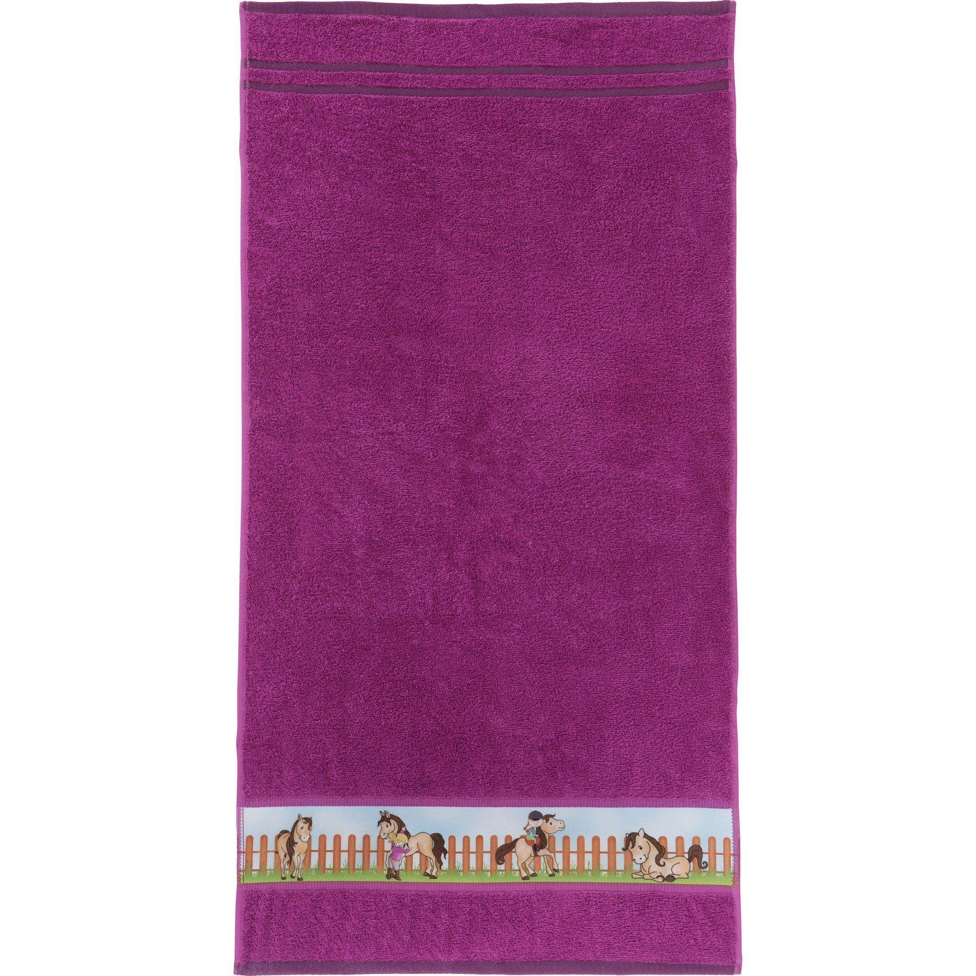 Erwin Müller Handtücher Kinder-Frottier-Set 3-teilig (1 HT + 2 WH), Walk-Frottier Uni