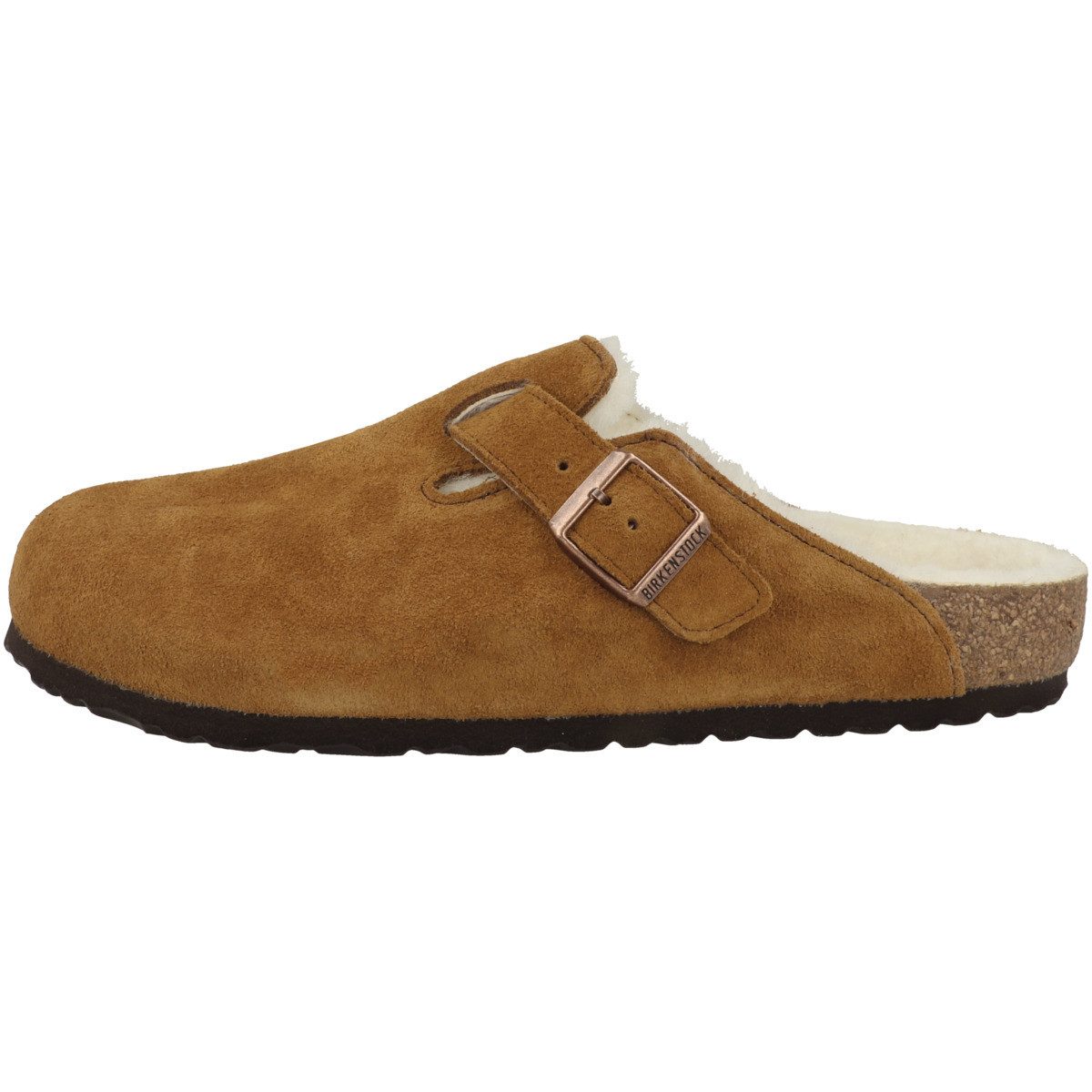 Birkenstock Boston Lammfell Veloursleder normal Clog Sandalen, Hausschuhe, Pantoletten, Badeschuhe, Gartenschuhe