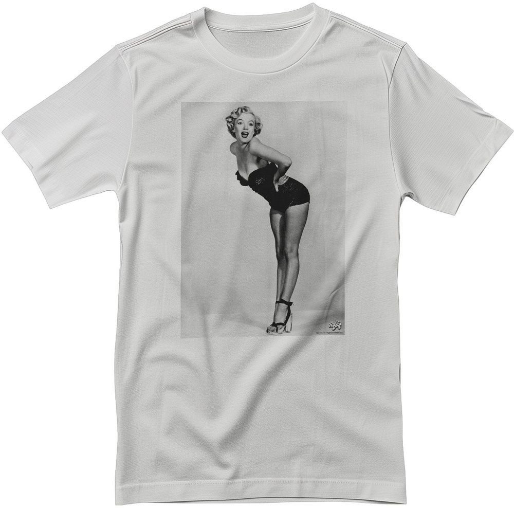 Marilyn Monroe T-Shirt Bathing Suit Pose Portrait T-Shirt
