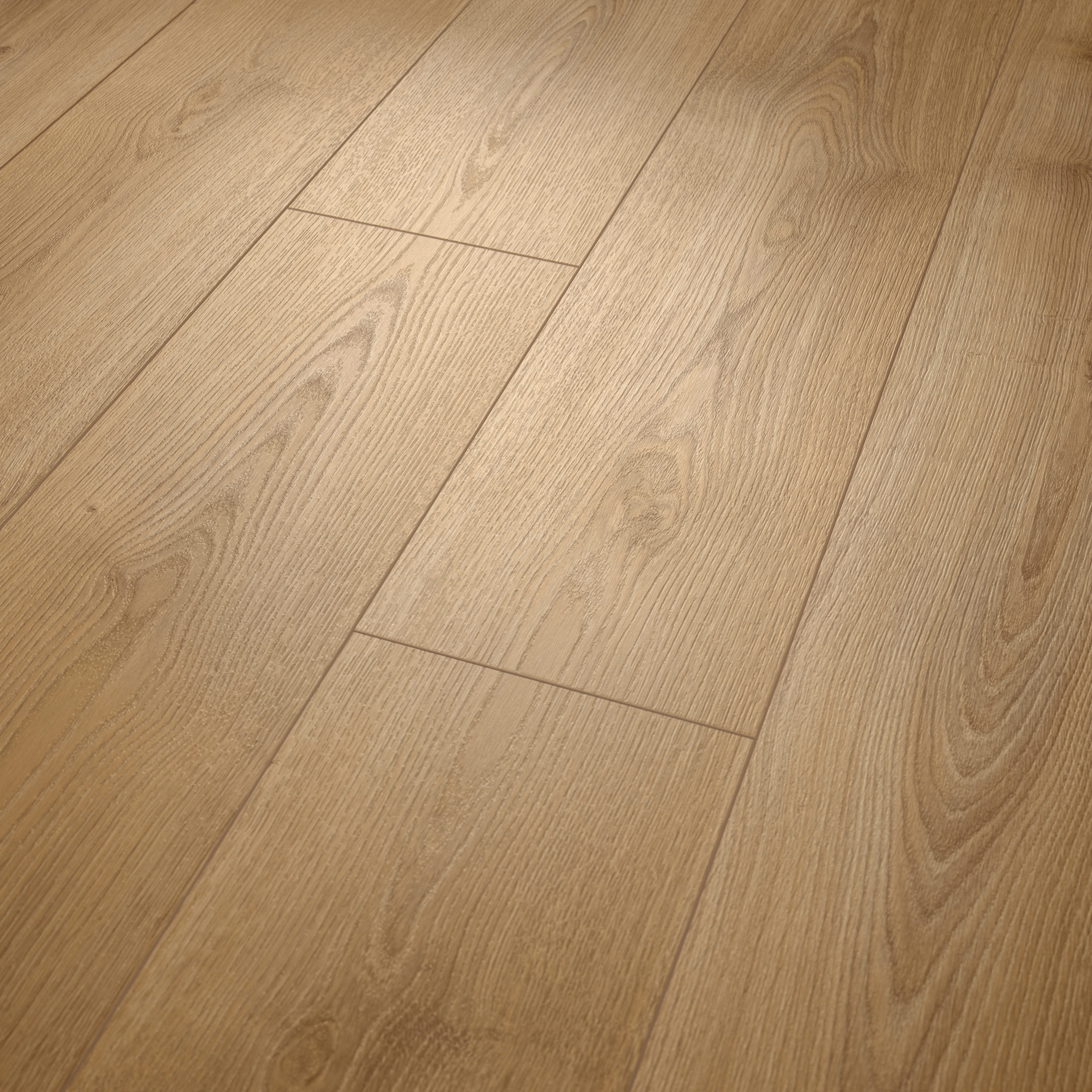 EGGER Laminat Laminat NatureSense EL2158 Nord Eiche hellbraun, (8mm, 1,995qm), Praktisch & Pflegeleicht