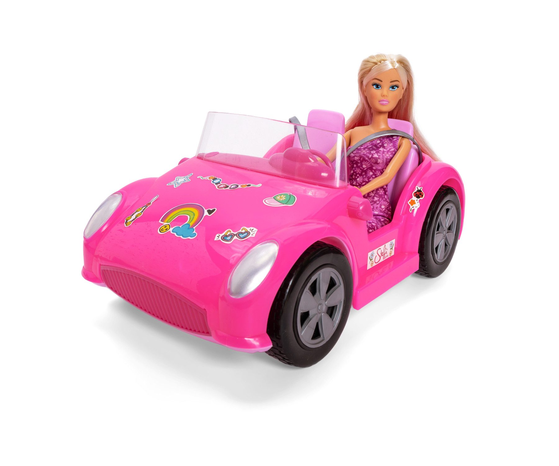 SIMBA Anziehpuppe Steffi Love Beach Car