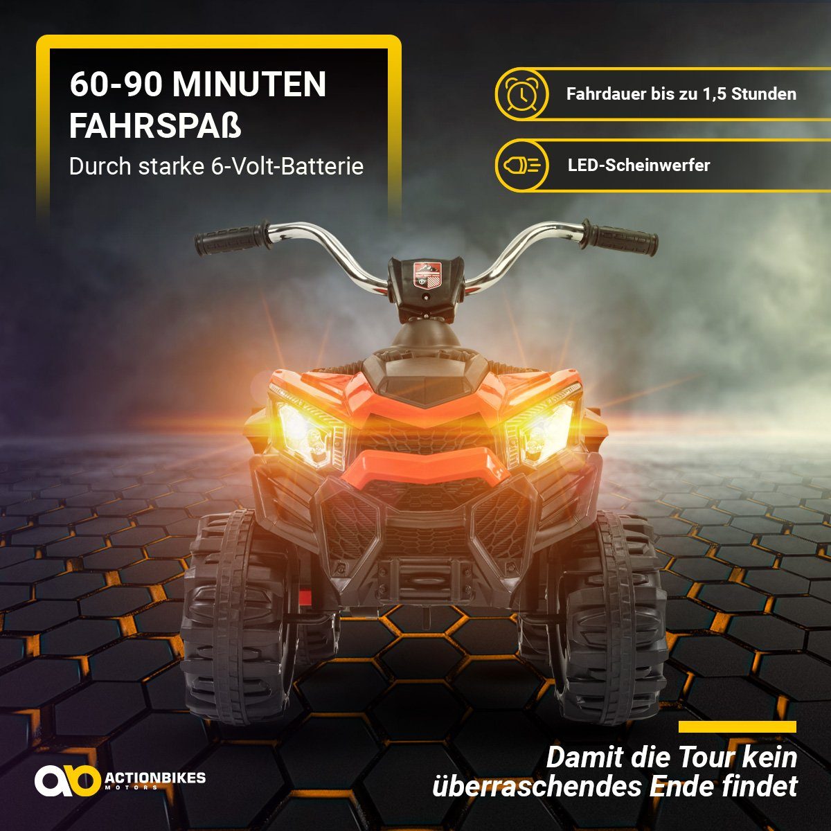 Actionbikes Motors Elektro-Kinderauto Mini Kinder Elektroquad Bumblequad 18 günstig online kaufen