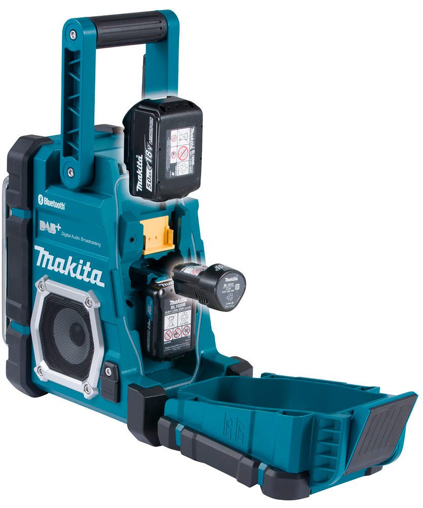 Makita DMR112 Baustellenradio (Digitalradio (DAB), FM-Tuner, ohne Akku)