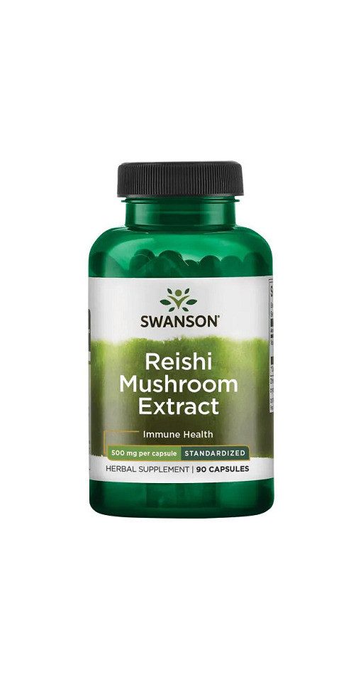 Swanson Health Products Full Spectrum Shiitake Mushroom 500mg - 60 Kapseln Kapseln, 100 g, Kapseln
