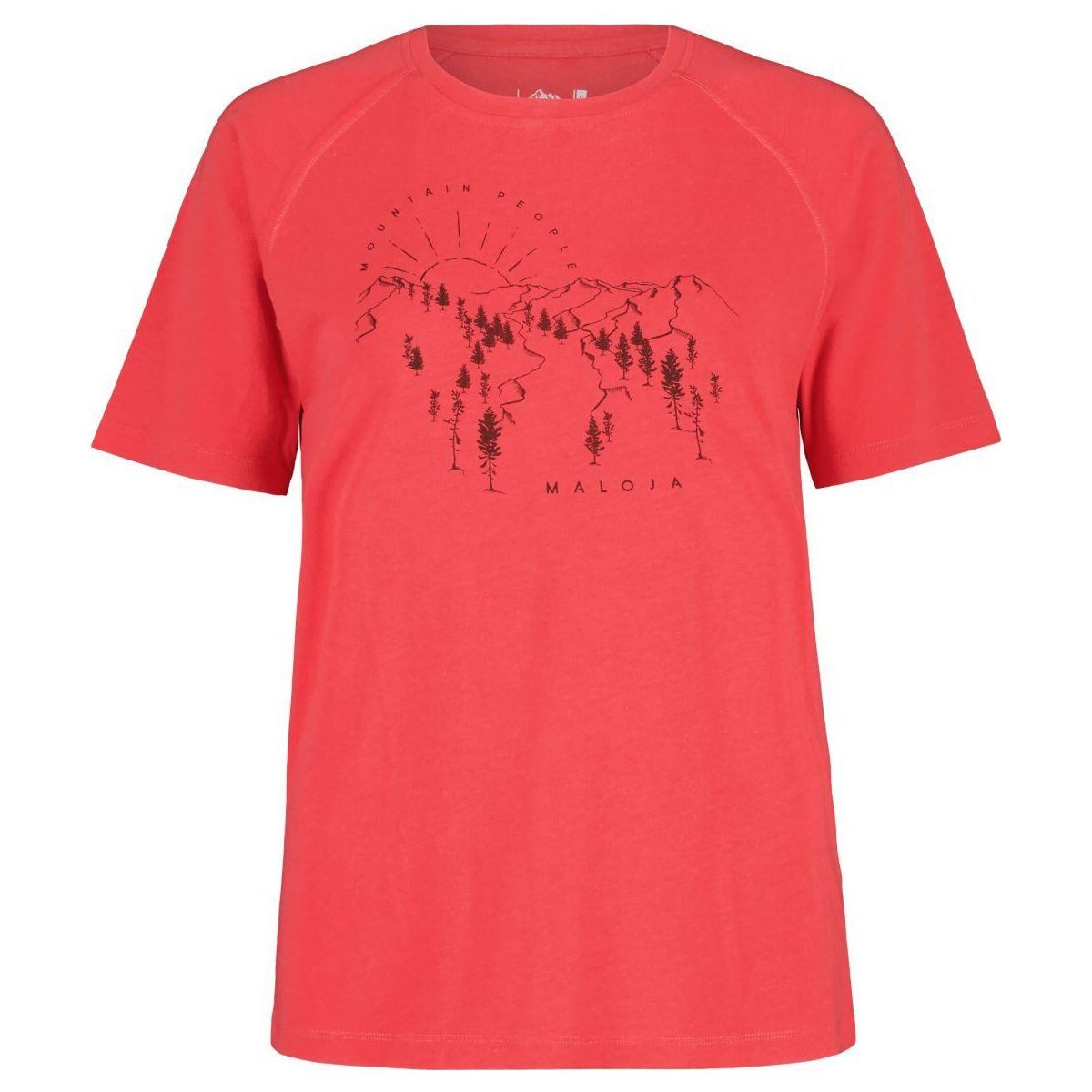 Maloja Kurzarmshirt MarocazM. Funktionales Berg-Tee für Outdoor und Klettern