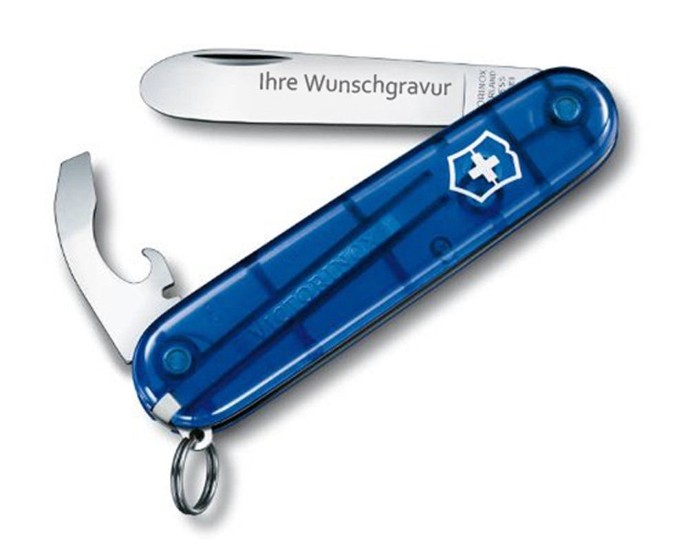 Victorinox Taschenmesser My First, blau, mit Namensgravur | Taschenmesser