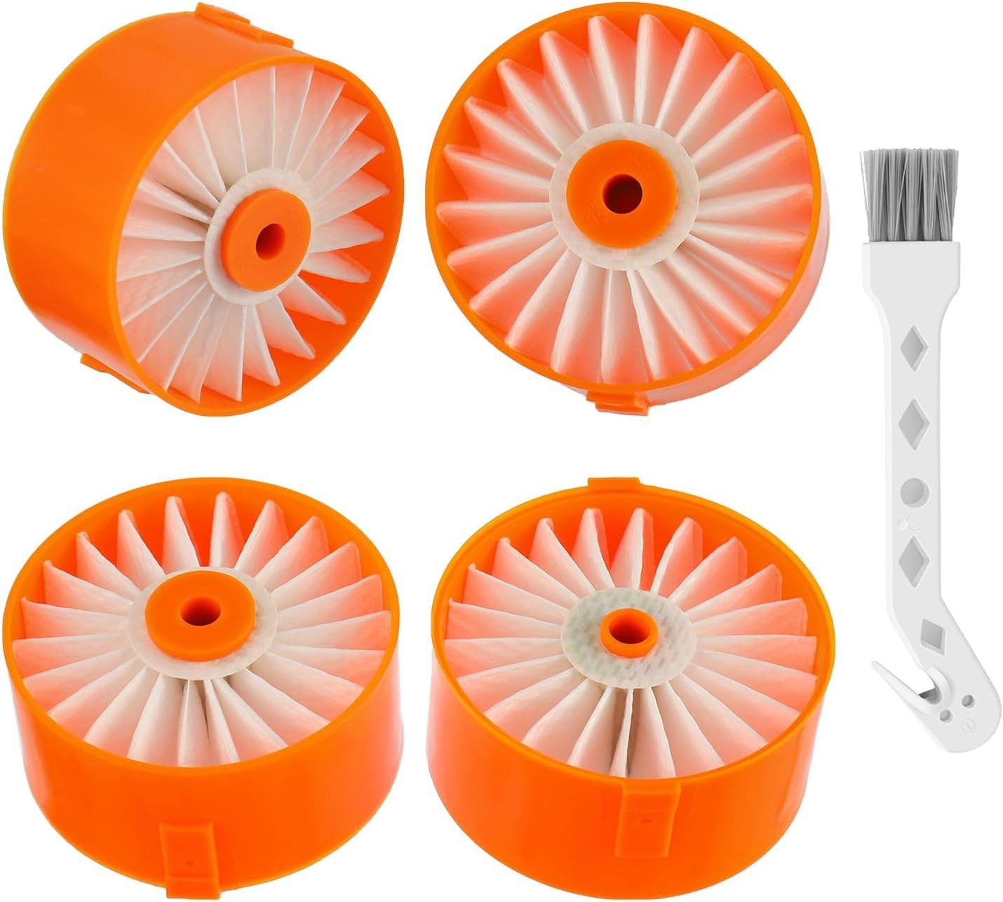 FELIXLEO Ersatzfilter 4 Stück Filter Ersatz für Black Decker BSV2020 Powerseries