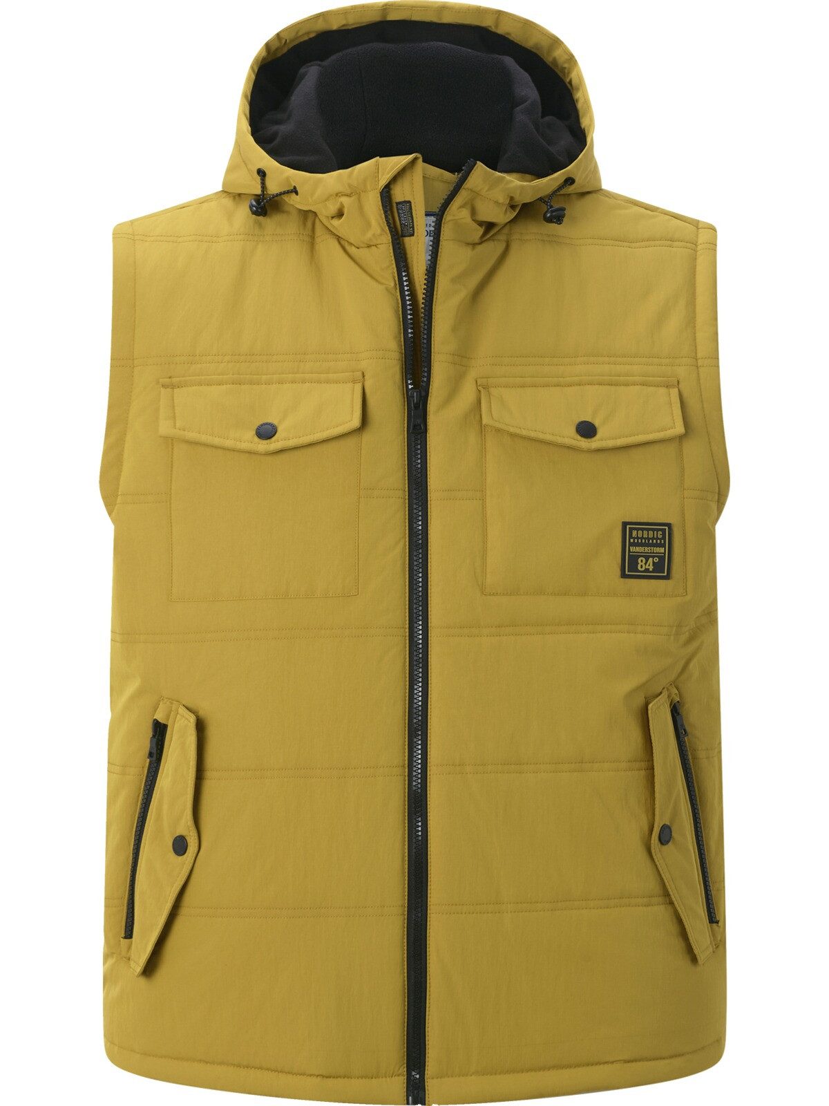 Jan Vanderstorm Steppweste FJORDHEIM mit vielen praktischen Taschen