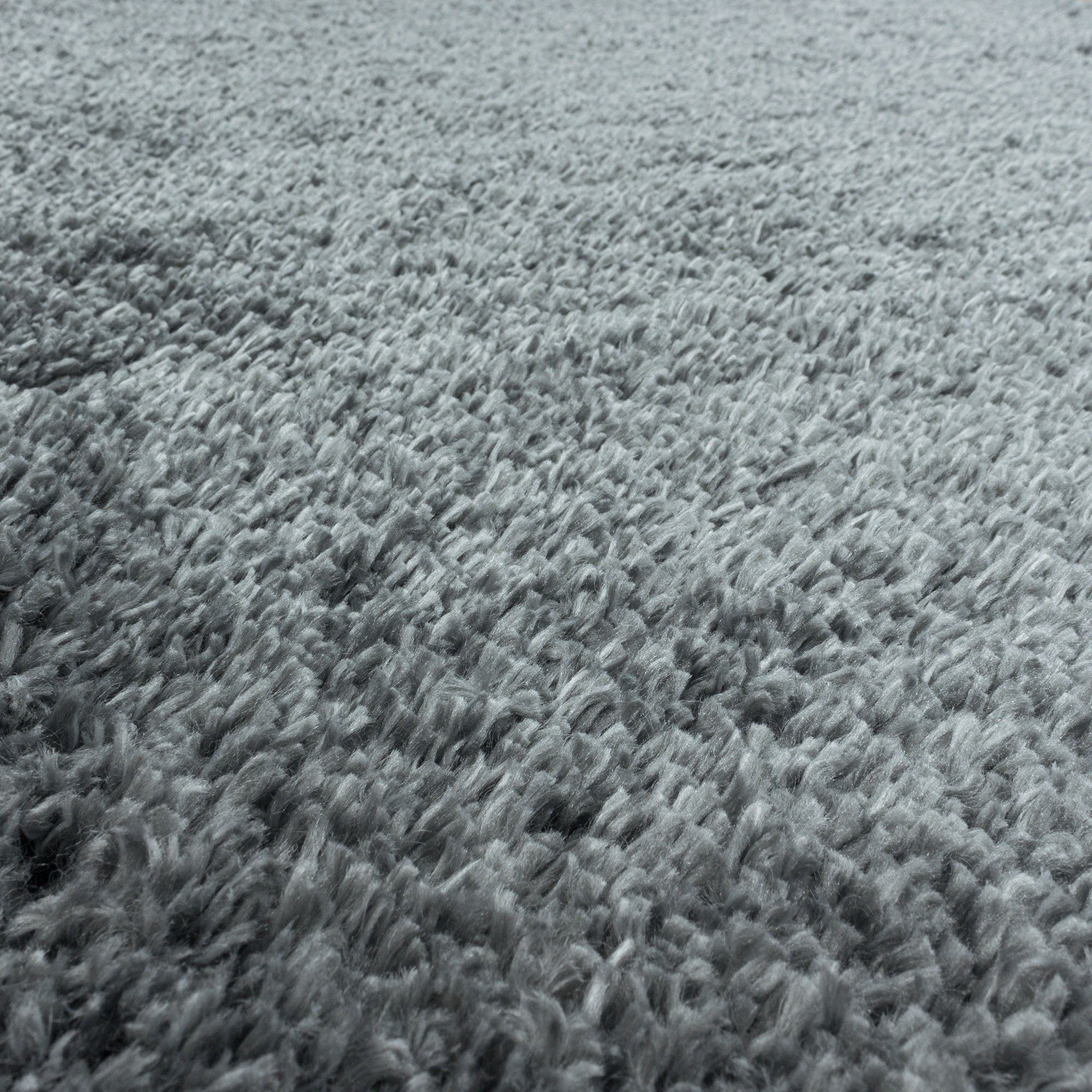 Ayyildiz Teppiche Hochflor-Teppich FLUFFY 3500, rund, Höhe: 50 mm, Langflor, Shaggy, uni, robust, auch rechteckig erhältlich, Wohnzimmer