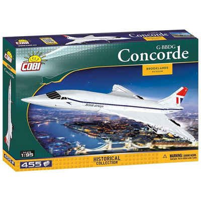 COBI Konstruktionsspielsteine »Cobi 1917 British Airways Concorde - 455 Pcs Bausa«, (Set)