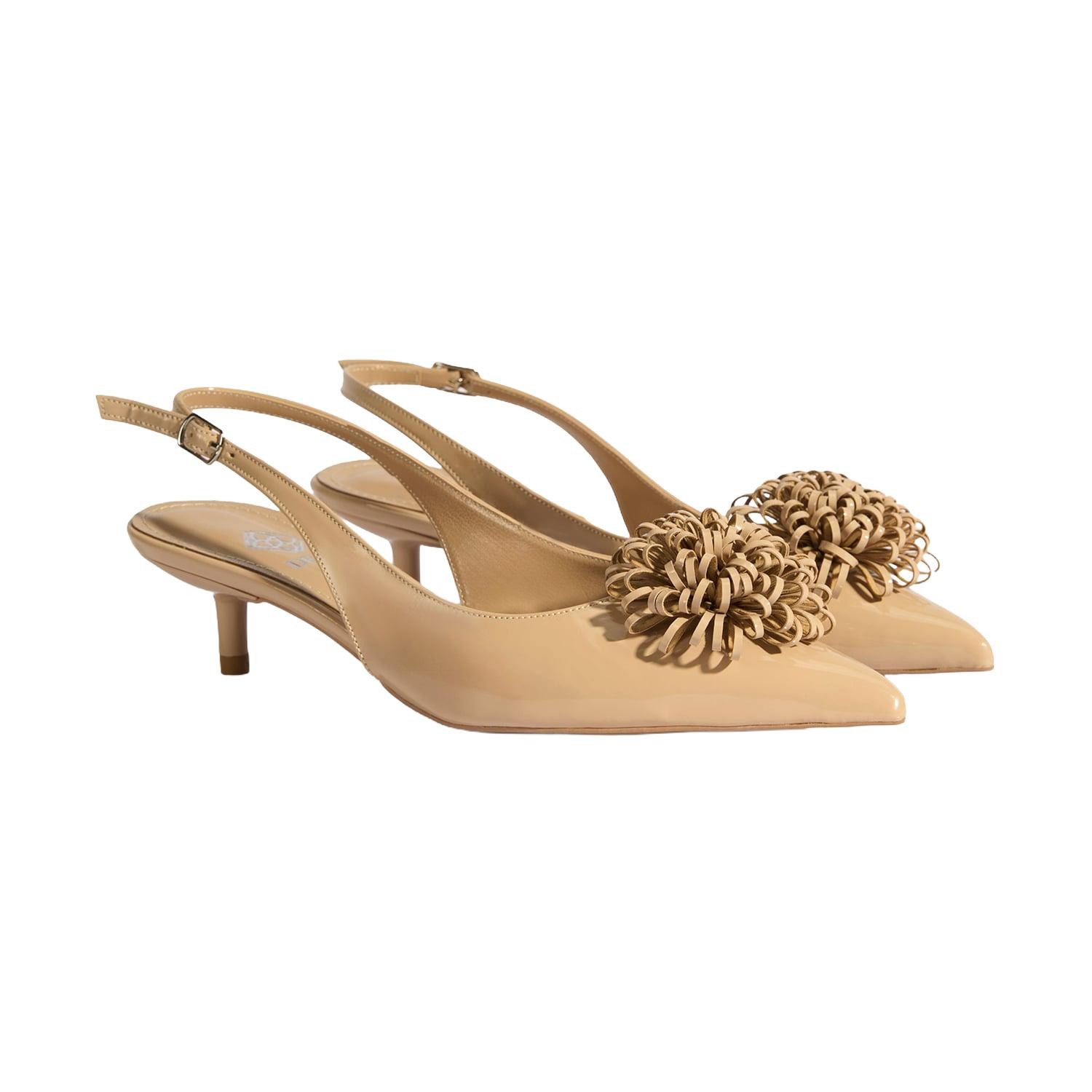 Desa Damen-Slipper – Obermaterial und Futter aus Kunstleder, Stilettoabsat Pumps