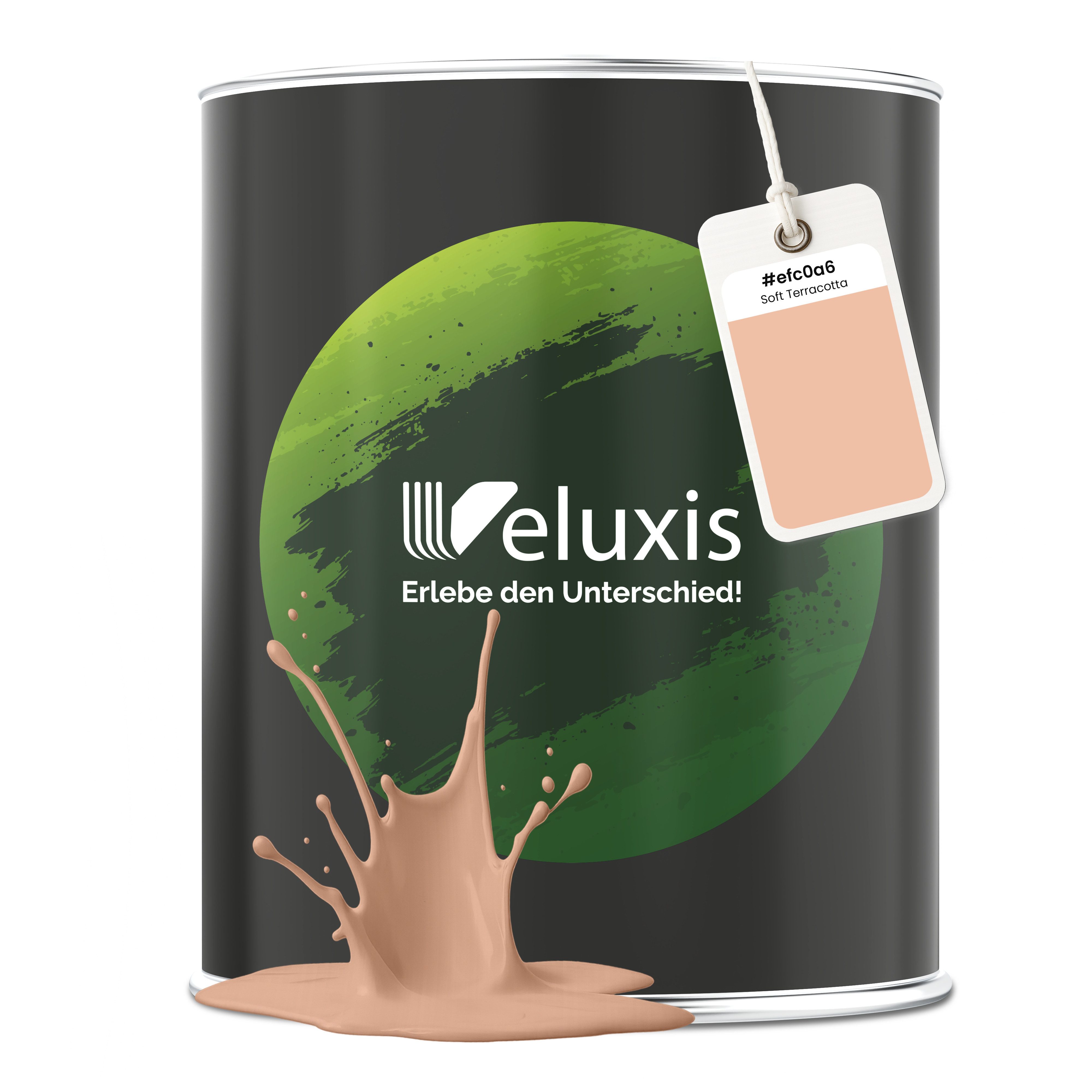 Veluxis Wandfarbe Veluxis® Edle Wandfarbe, für den Innenraum - Deckkraft-Klasse 1, Streifenfrei & tropfarm
