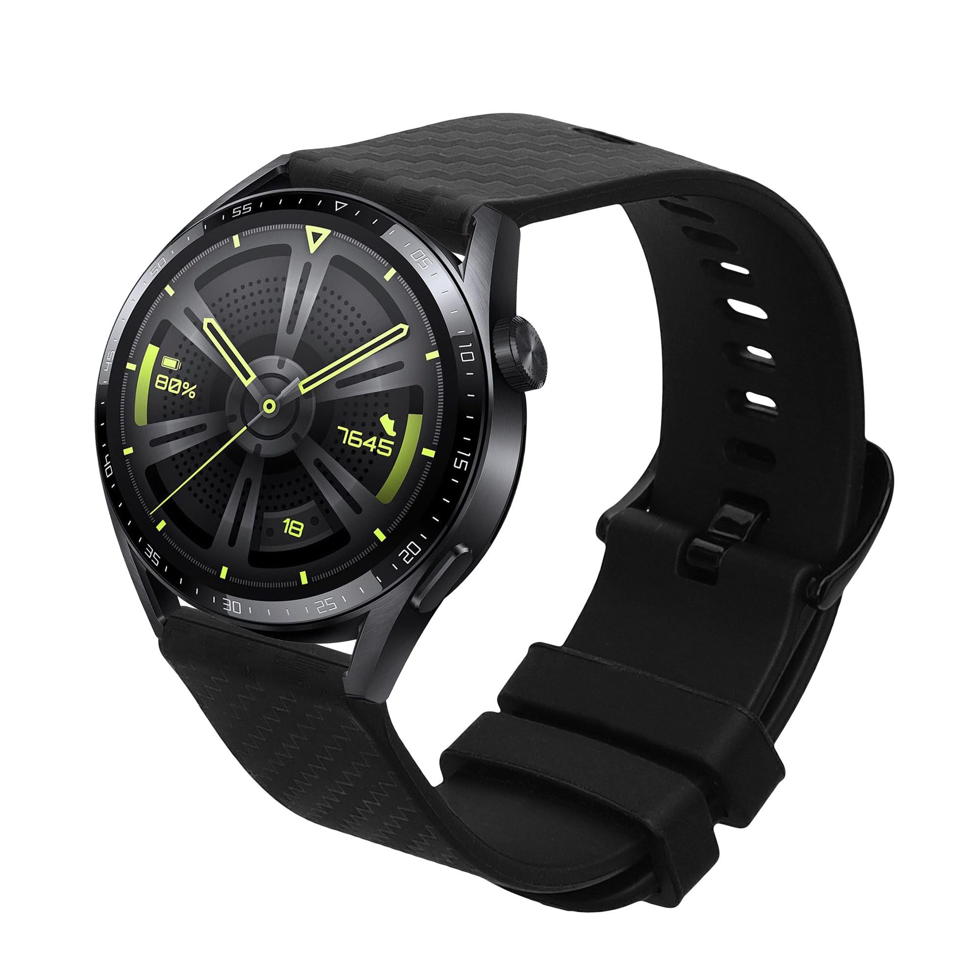 Smartwatch-Hülle Ersatzarmband für Huawei Watch GT3 Pro 46mm / GT3 46mm Armband