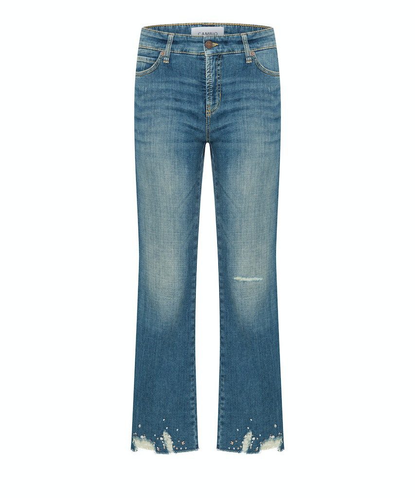 5-Pocket-Jeans Straight Leg Jeans für Damen