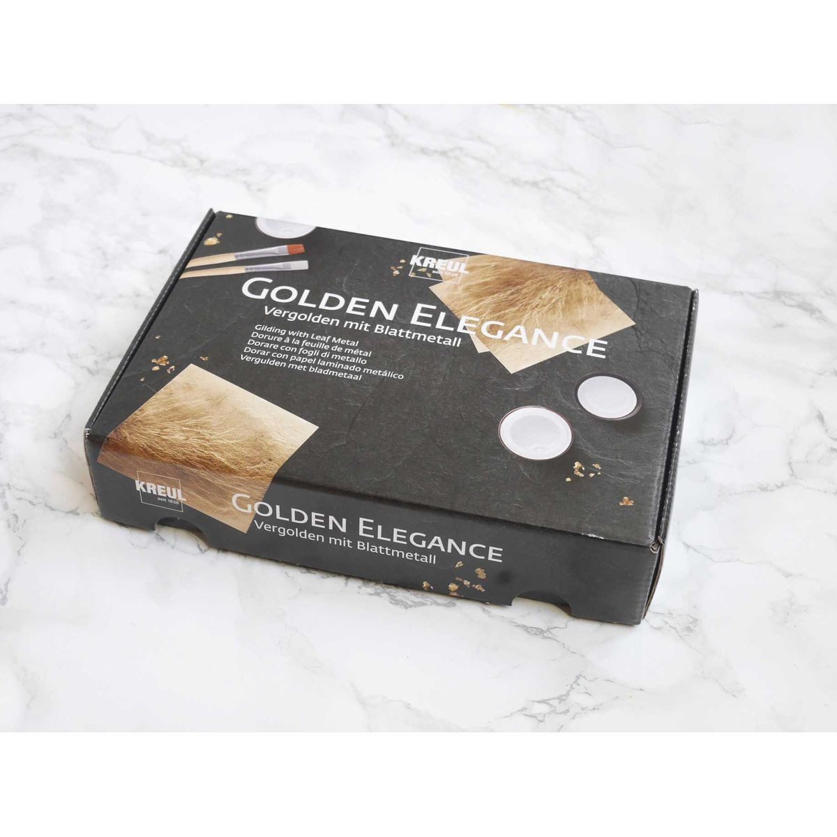 C. KREUL Blattmetall KREUL Vergolden mit Blattmetall Golden Elegance 10 Teile