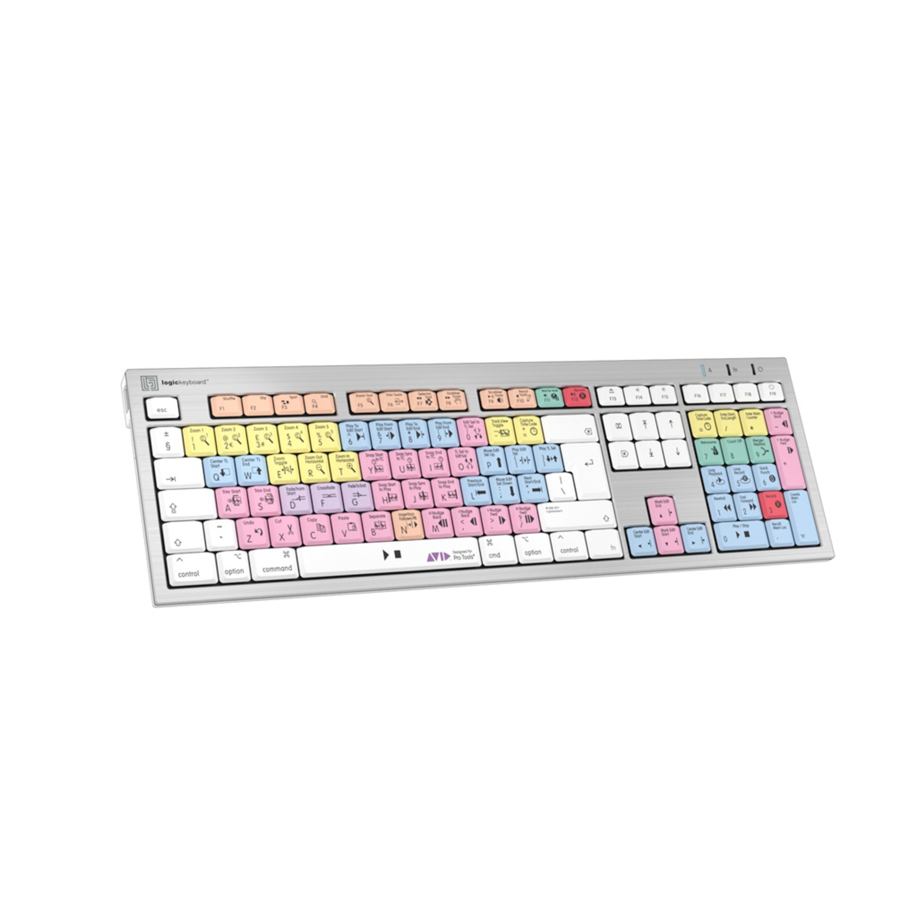 Logickeyboard Apple-Tastatur (Avid Pro Tools ALBA UK (Mac) Pro Tools Tastatur english - Apple)