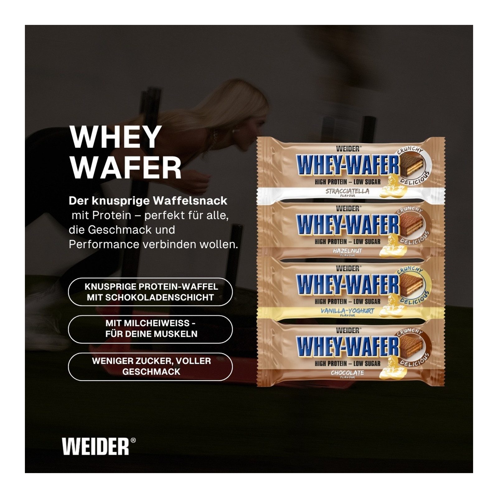 WEIDER® Weider Whey Wafer Bar
