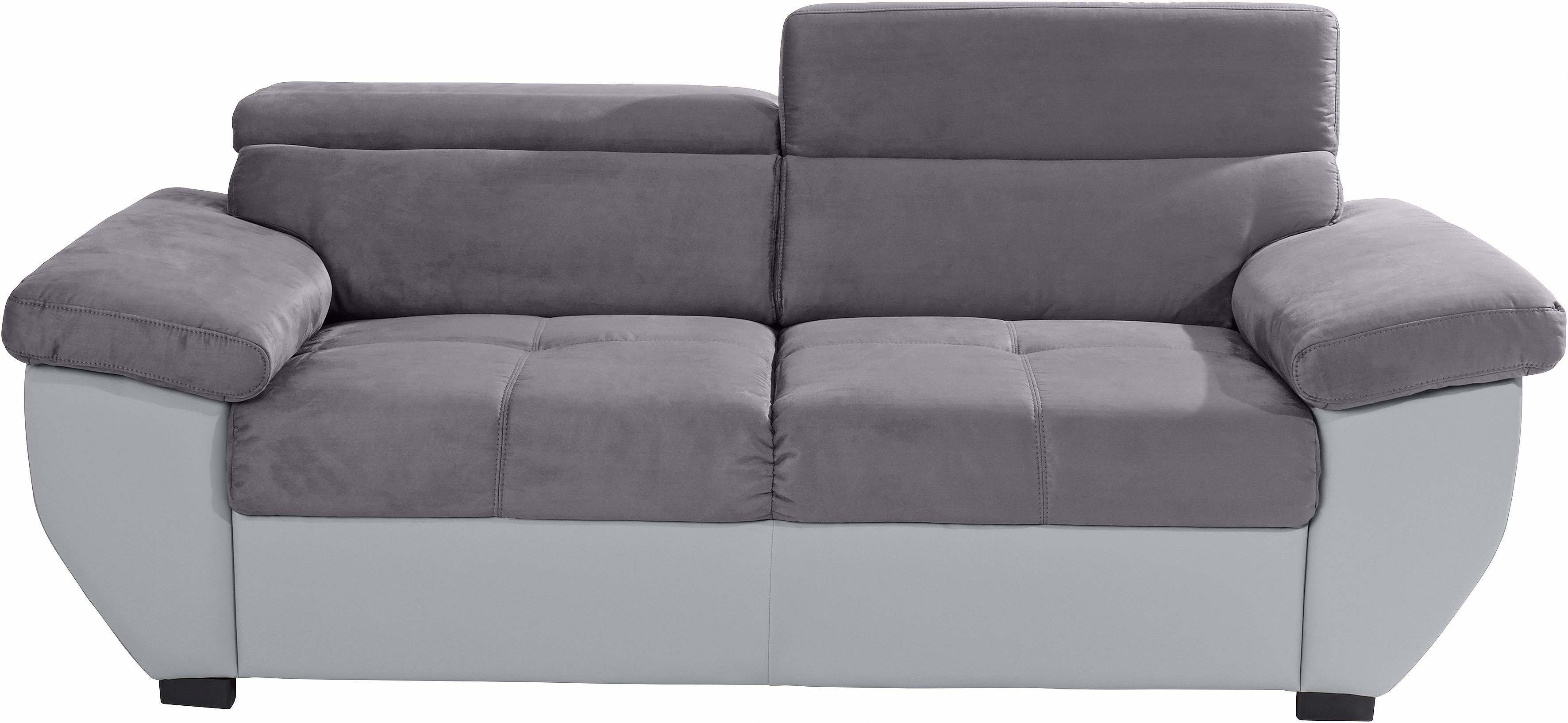 COTTA 2,5-Sitzer Speedway, Big-Sofa mit Kopfteilverstellung günstig online kaufen