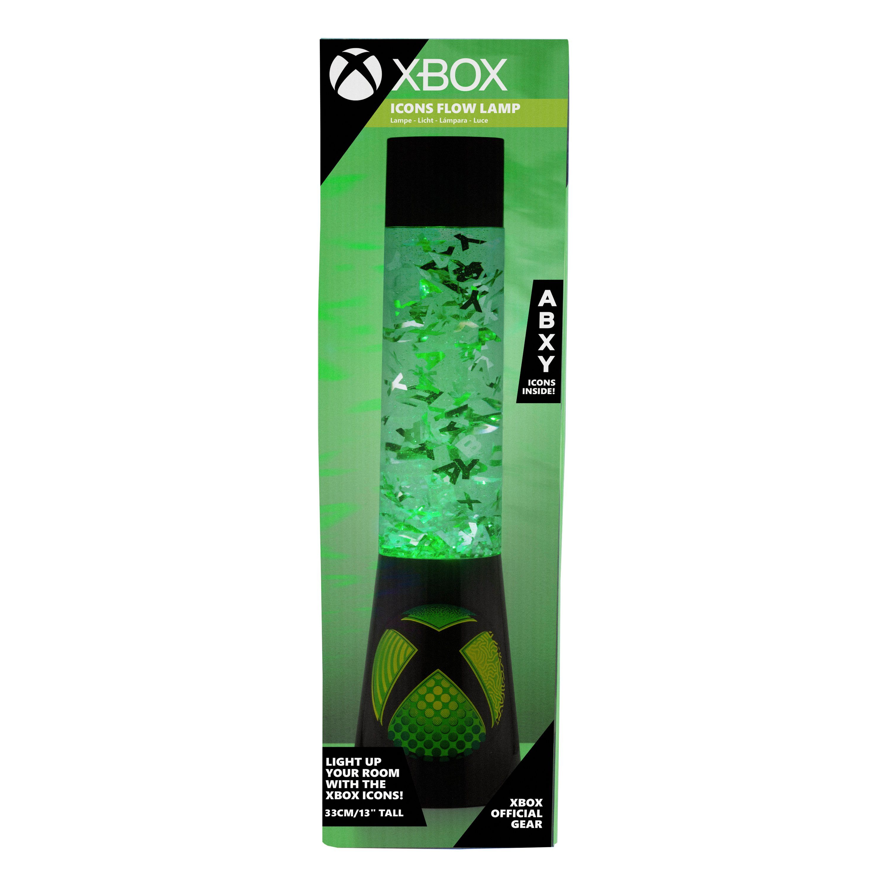 Dekolicht Xbox Kunststoff Glitzerlampe / Paladone Lavalampe LED
