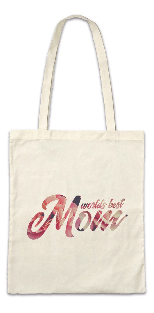 Urban Backwoods Beuteltasche World’s Best Mom Stofftasche Beste Mama Mother Mutter Mutti Mami (1-tlg), Muttertag Geburtstag Birthday Anniversary