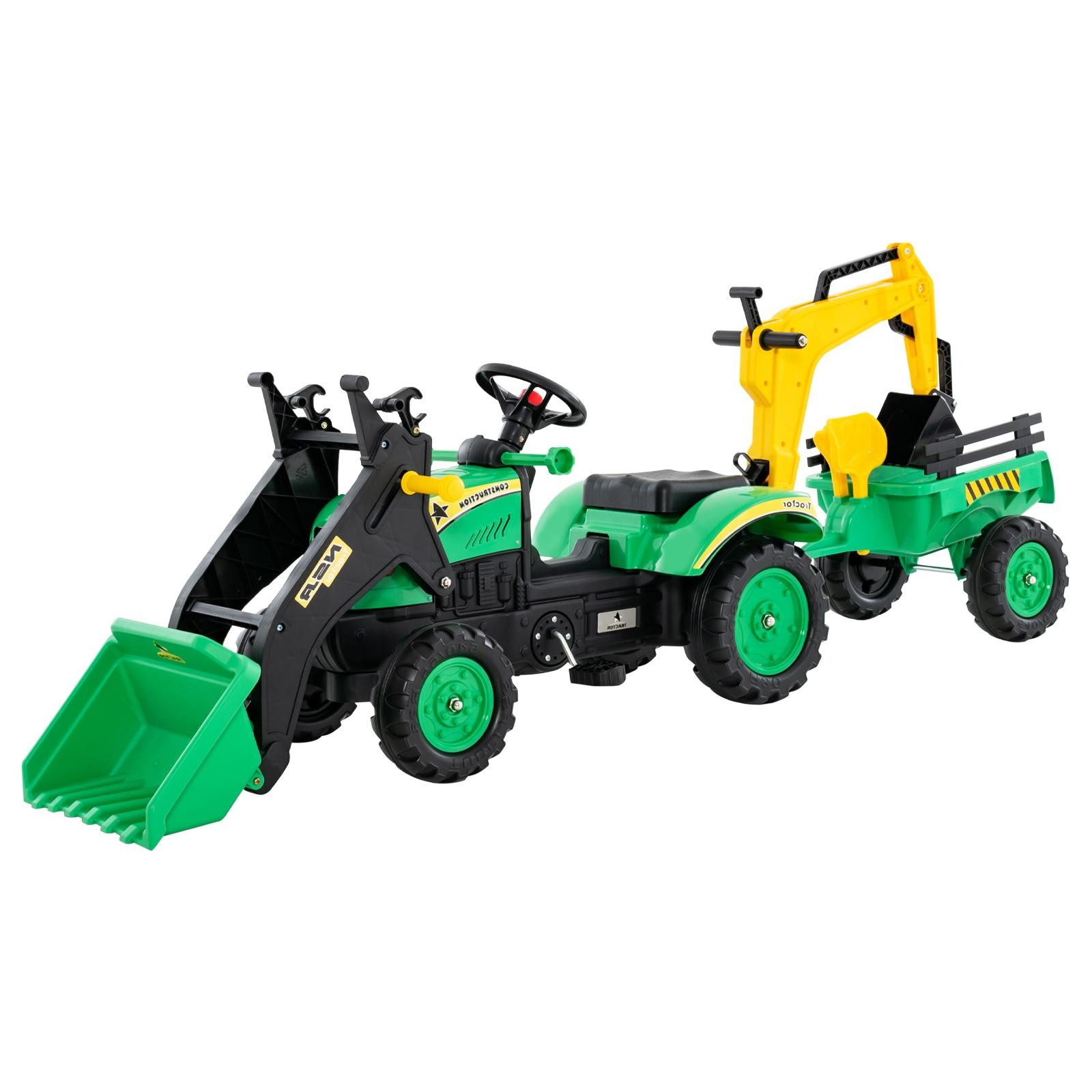 Trettraktor 3 in 1