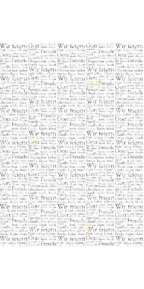 Ursus - Ludwig Bähr Transparentpapier Silver Style Worte, 5 Blatt