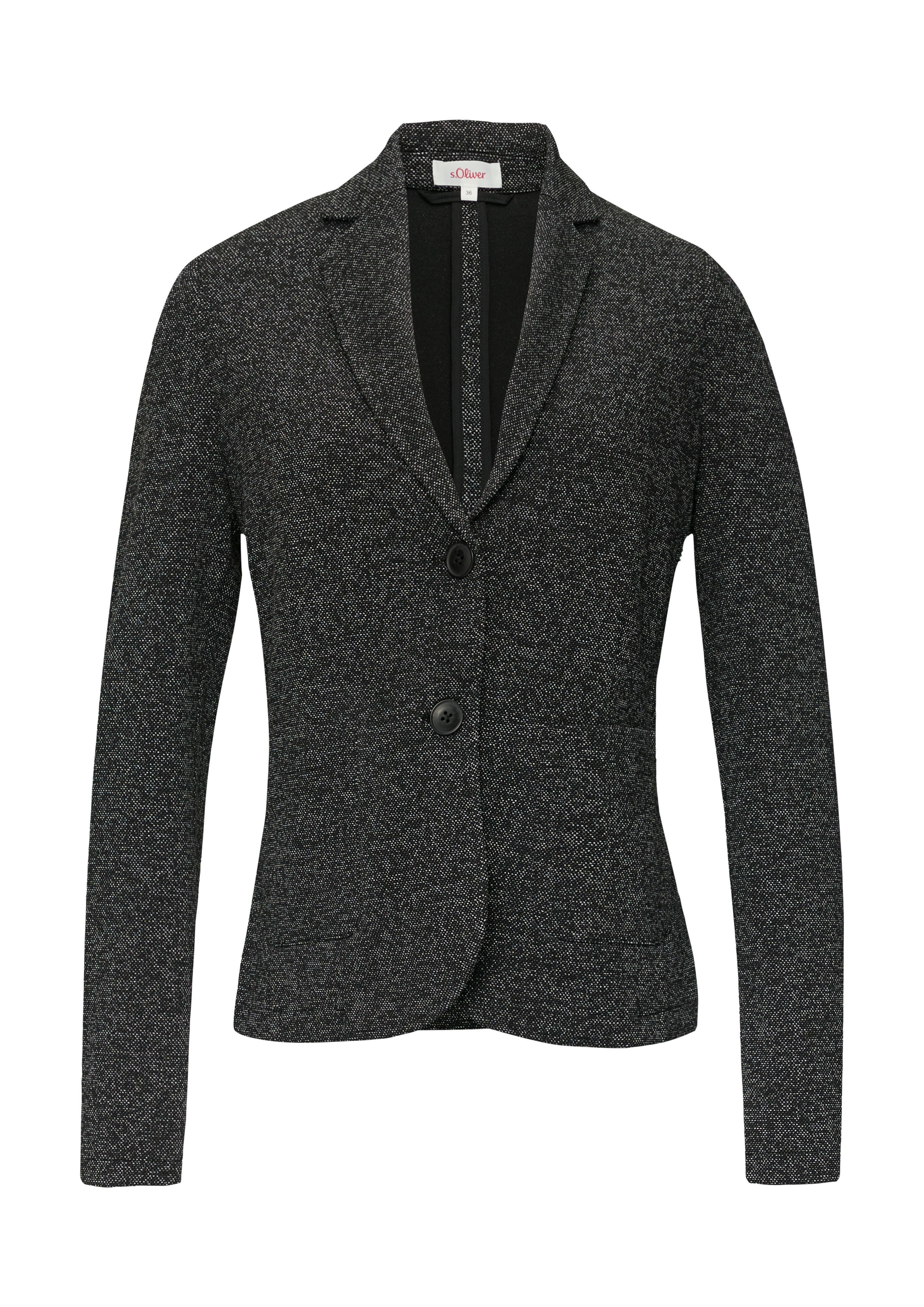 s.Oliver Jackenblazer mit Melange Optik günstig online kaufen