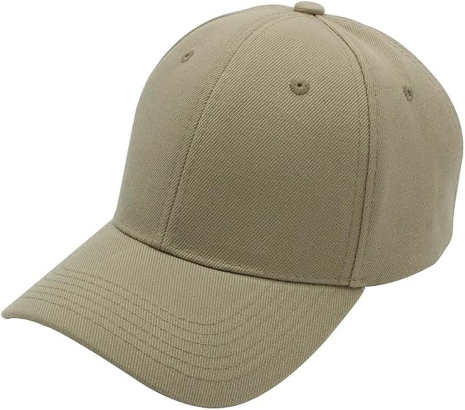 Oemmn Baseball Cap Herren Damen Einfache Einfarbiger Baseball Caps Kappe Mütze