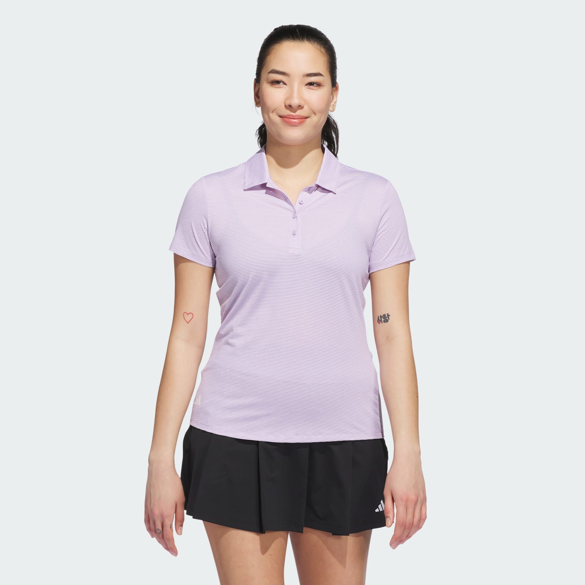 adidas Performance Poloshirt DAMEN OTTOMAN KURZÄRMELIGES POLOSHIRT (1-tlg)