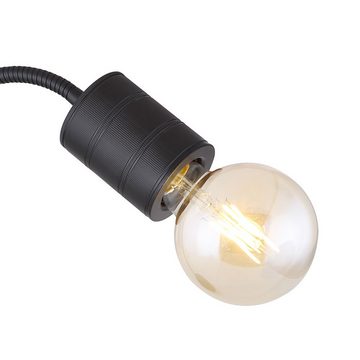 etc-shop LED Tischleuchte, Leuchtmittel nicht inklusive, Tischlampe Wohnzimmerleuchte Schreibtischlampe