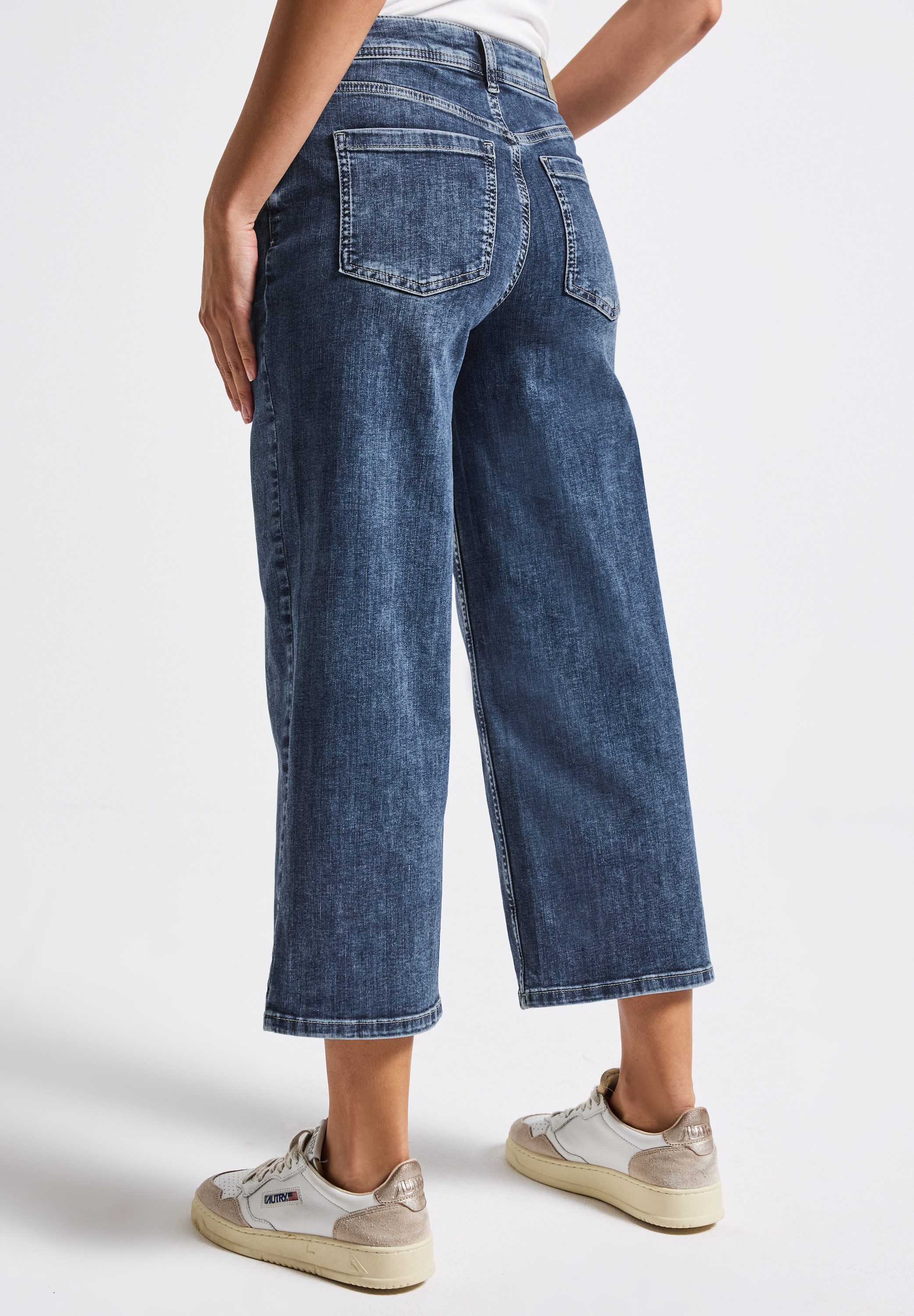 STREET ONE Weite Jeans im Five-Pocket günstig online kaufen