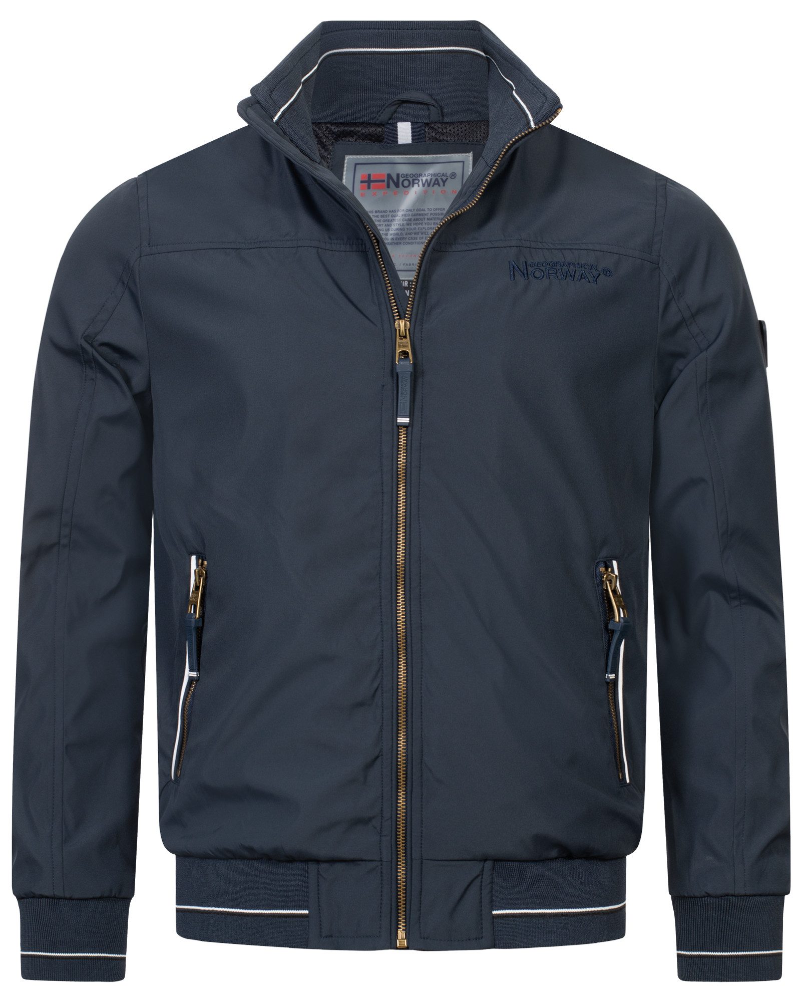 Geographical Norway Steppjacke Übergangsjacke Herbst Jacke Windbreaker Blouson Wasserabweisend