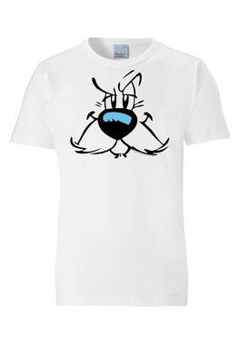 LOGOSHIRT T-Shirt Idefix – Faces mit lizenziertem Originaldesign