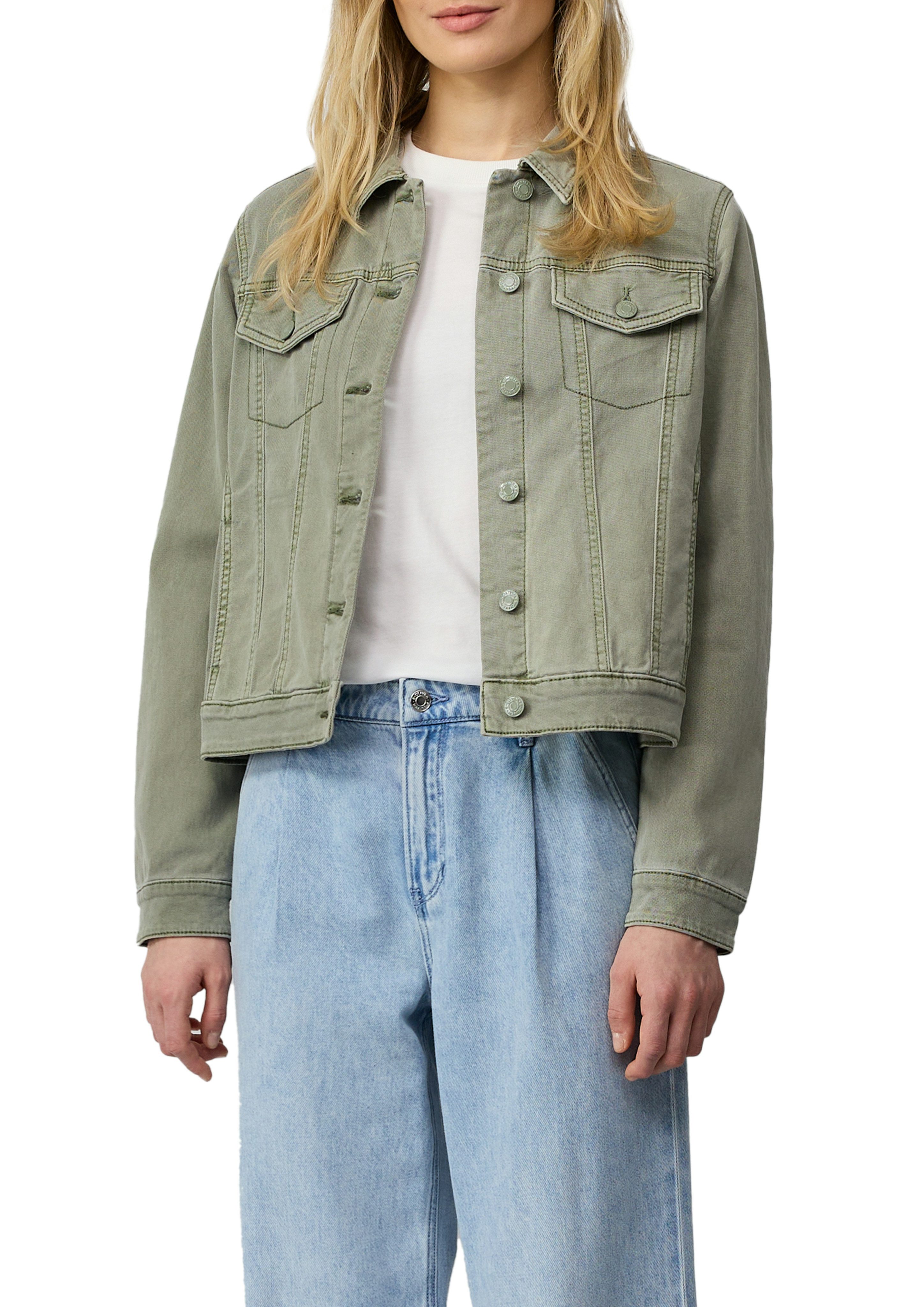 s.Oliver Jeansjacke mit Taschen günstig online kaufen