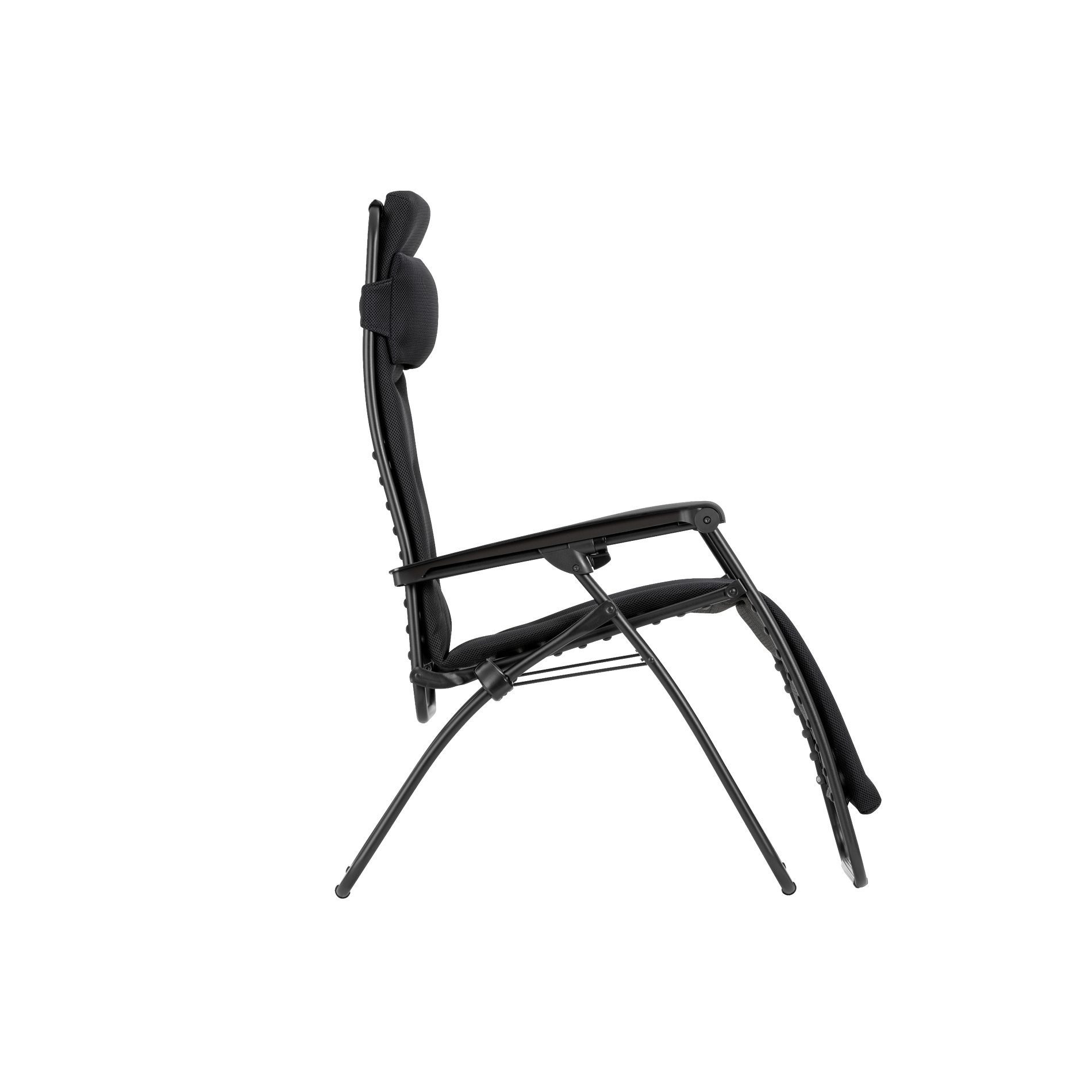 Lafuma Mobilier Gartenstuhl RSX Clip (Gepolsterte Zero-Gravity-Relaxliege), Modell 2024, Gartenliege, Liegestuhl, AirComfort®, Clip-System