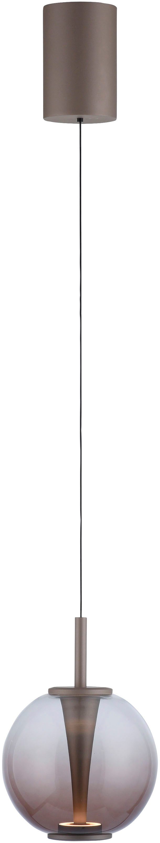 Neuhaus PURE LED Pendelleuchte PURE Infinity, CCT - über Fernbedienung, LED fest integriert, warmweiß - kaltweiß, Comfort Lift, CCT, dimmbar über Fernbedienung