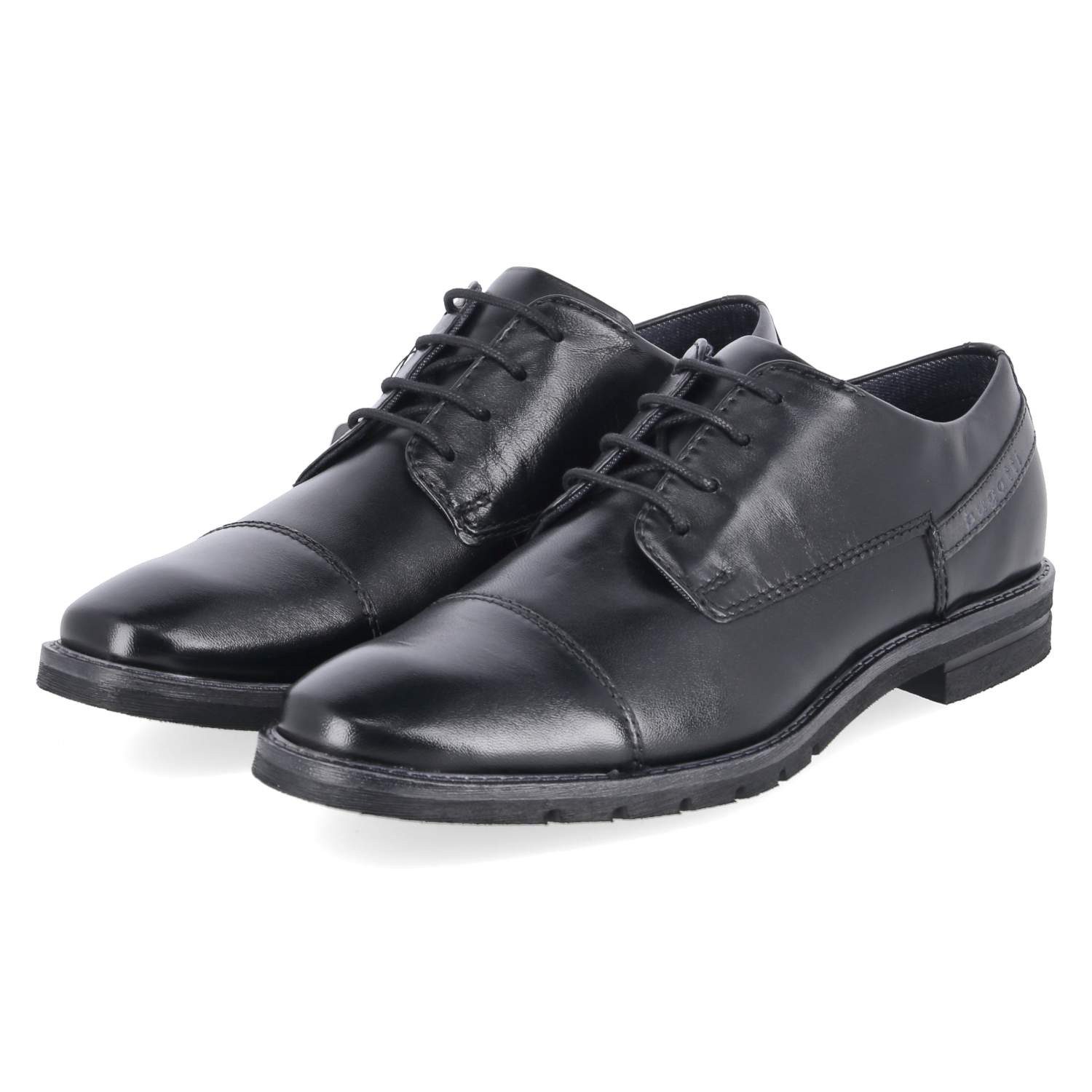 bugatti Bugatti 311A9G104000-1000 SP Herren Glattleder black Schnürschuh