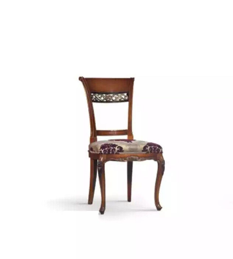 Stuhl Design (1 Möbel in Esszimmer Klassischer Esszimmerstuhl Italy Made Neu Luxus Esszimmerstuhl St), JVmoebel