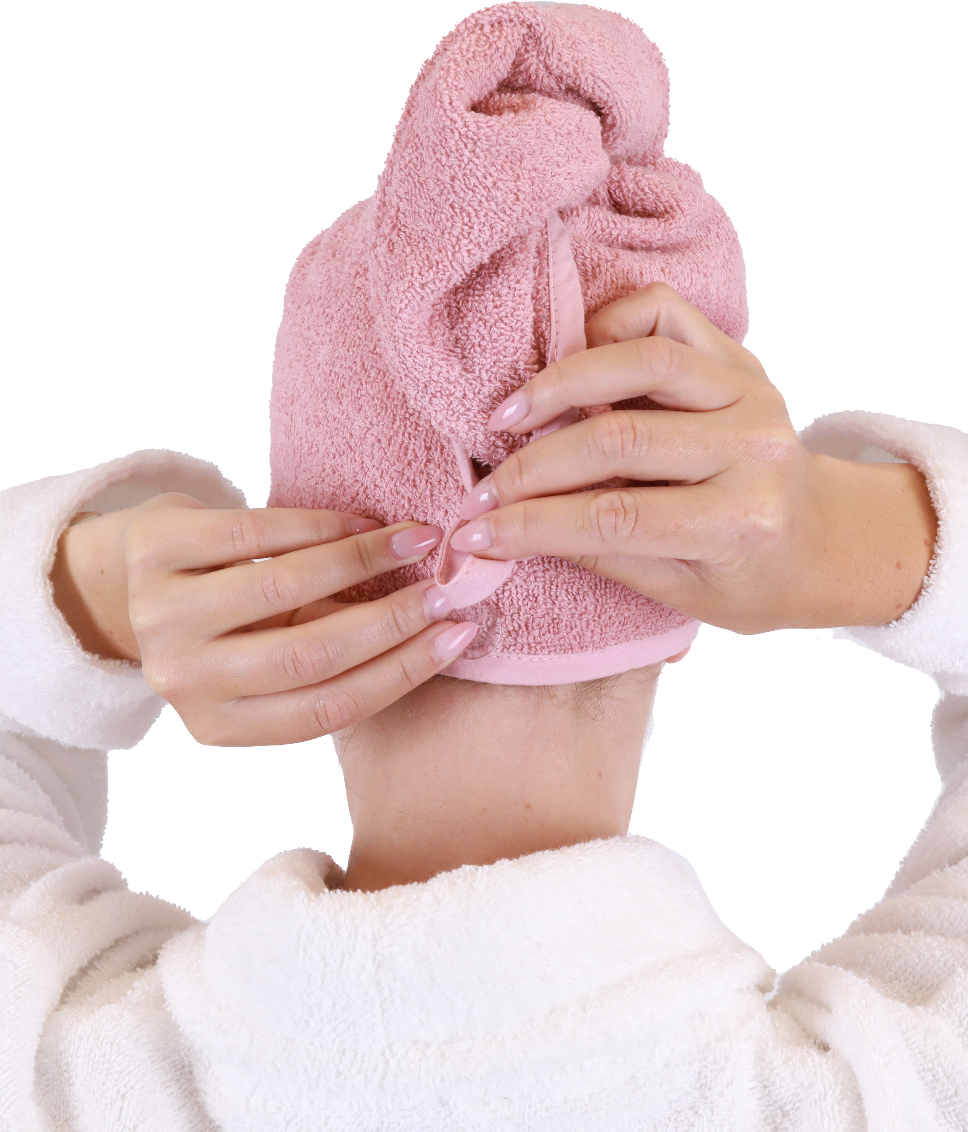 Betz Turban-Handtuch mit Knopf BERLIN Kopfhandtuch günstig online kaufen