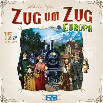 Asmodee Spiel, Zug um Zug Europa 15 Jahre Edition