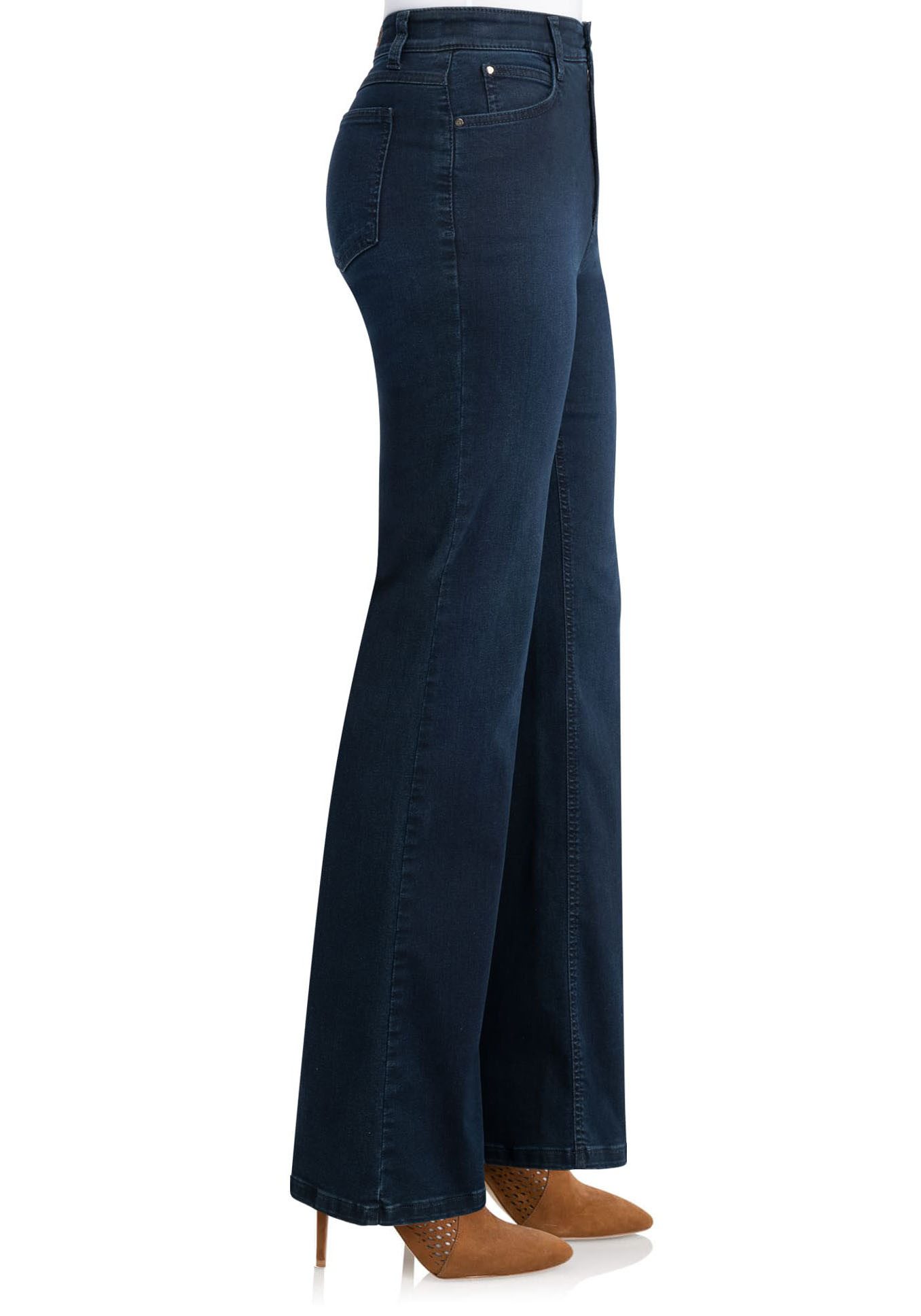 wonderjeans Schlagjeans Flared, mit Stretch