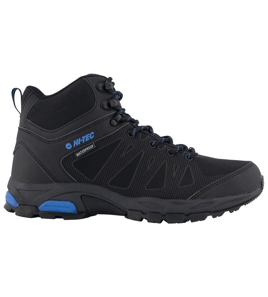 Hi-Tec Raven Mid WP (waterproof/wasserdicht) schwarz/blau Herren Wanderschuh