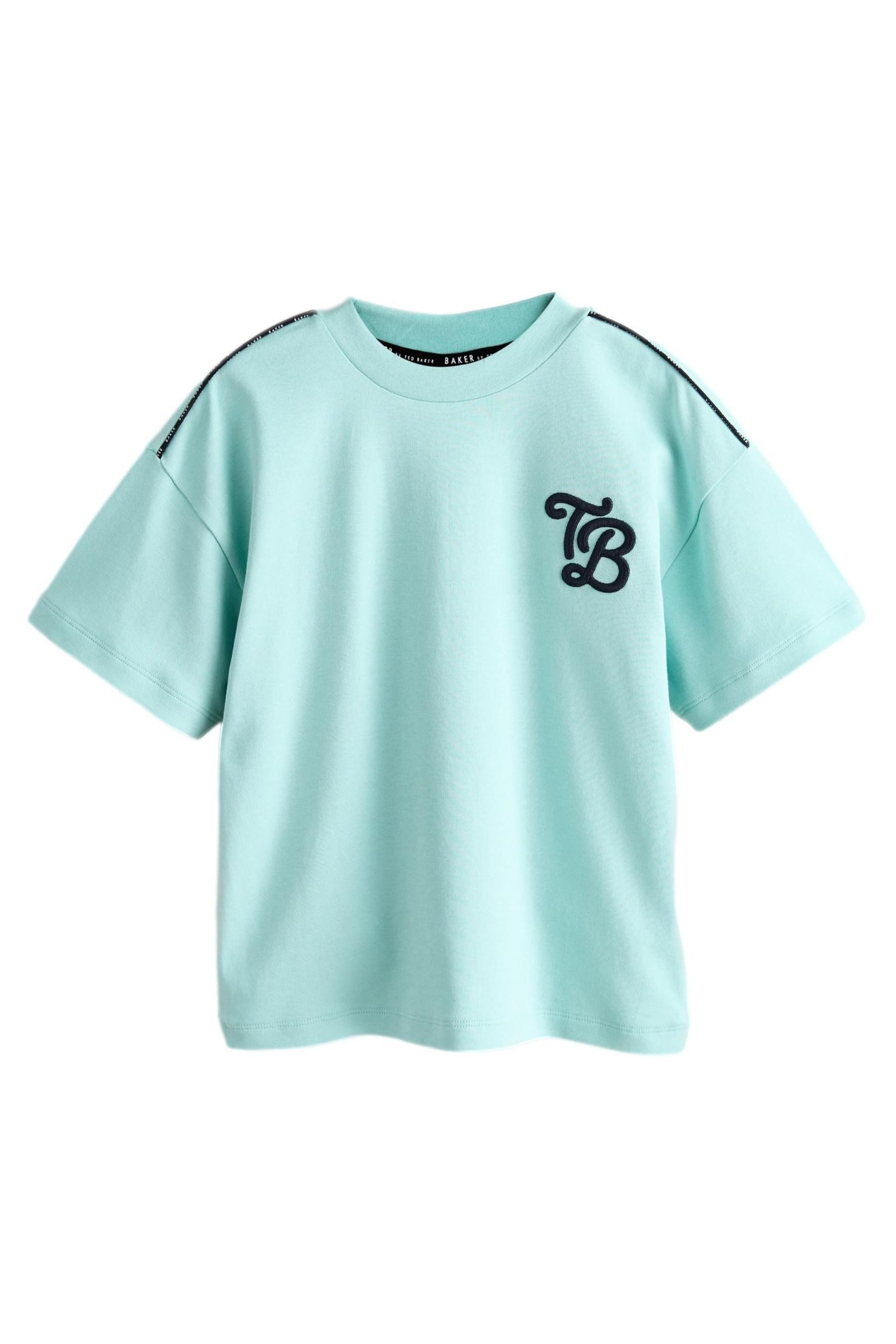 Baker by Ted Baker T-Shirt Baker by Ted Baker T-Shirt mit TB-Stickerei (1-tlg)