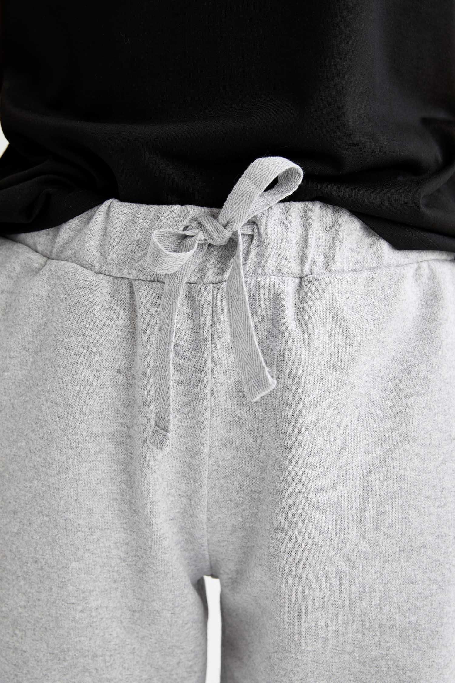 FIT Melange Damen Shorts REGULAR DeFacto Grau Bermudas