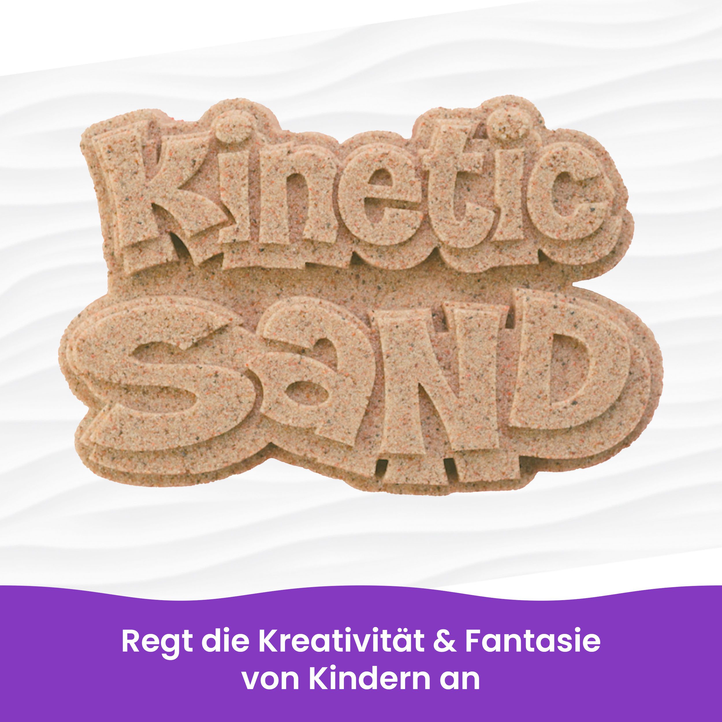 Spin Master Kreativset Kinetic Sand - Braun 5 kg – Bild 4 von 5