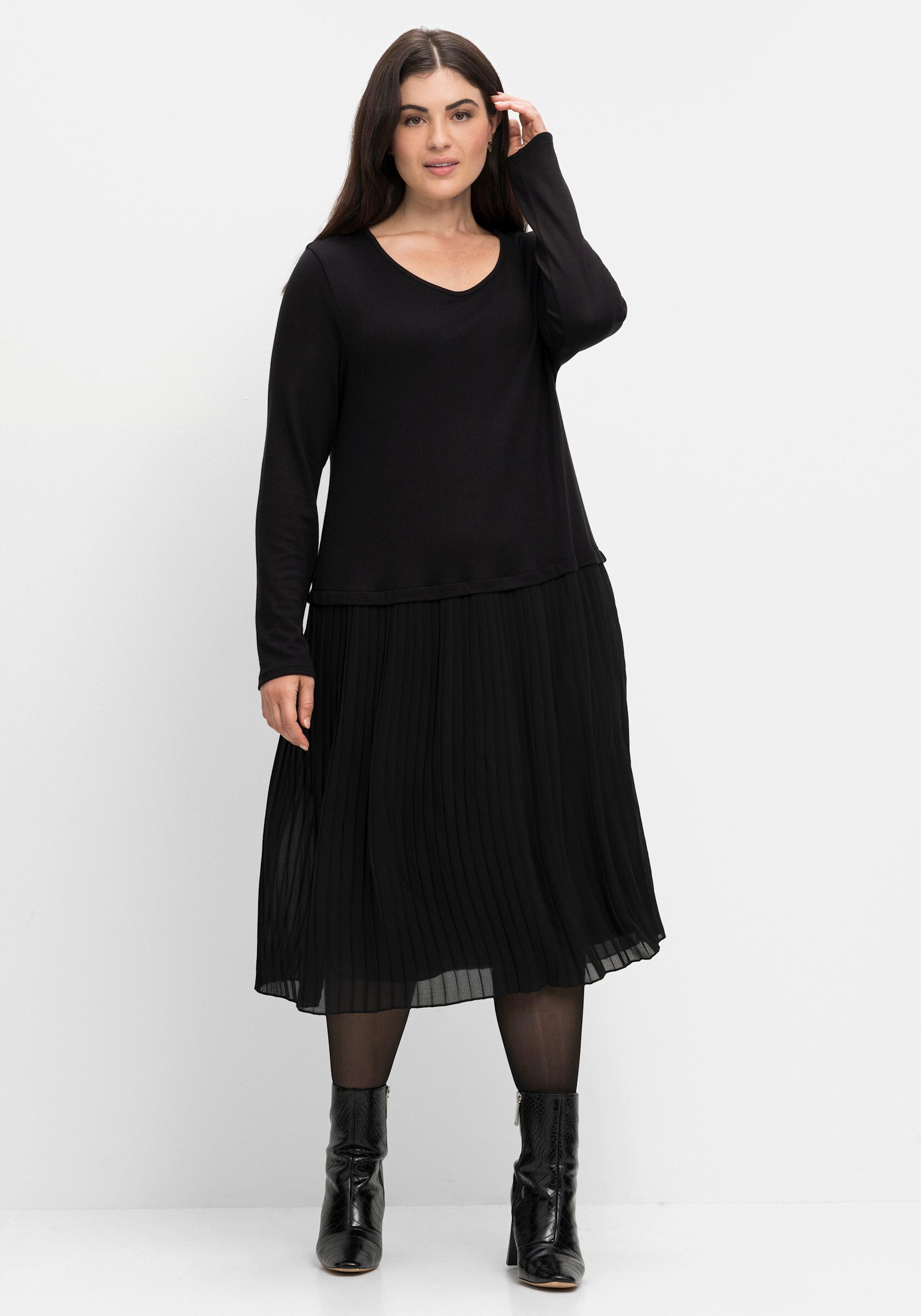 Sheego Strickkleid Strickkleid günstig online kaufen