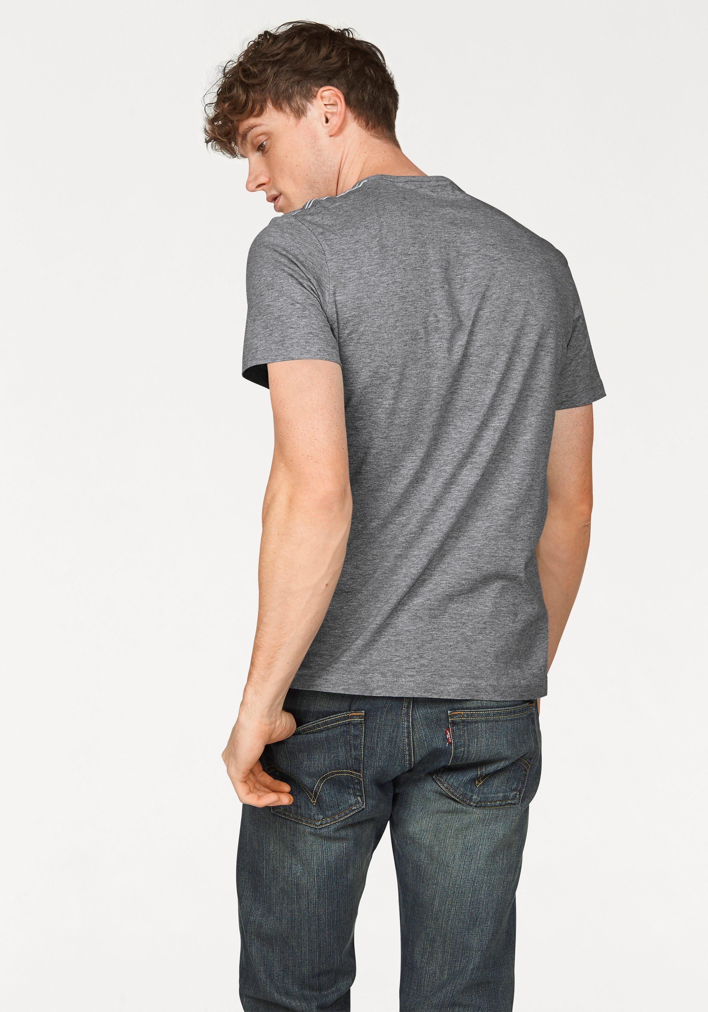 TOM TAILOR Rundhalsshirt mit Logoprint günstig online kaufen